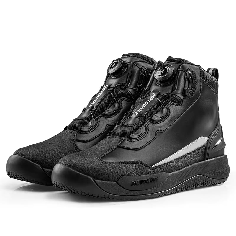 MOTOWOLF მოტო ფეხსაცმელი SH1 BLACK, ფოტო 1
