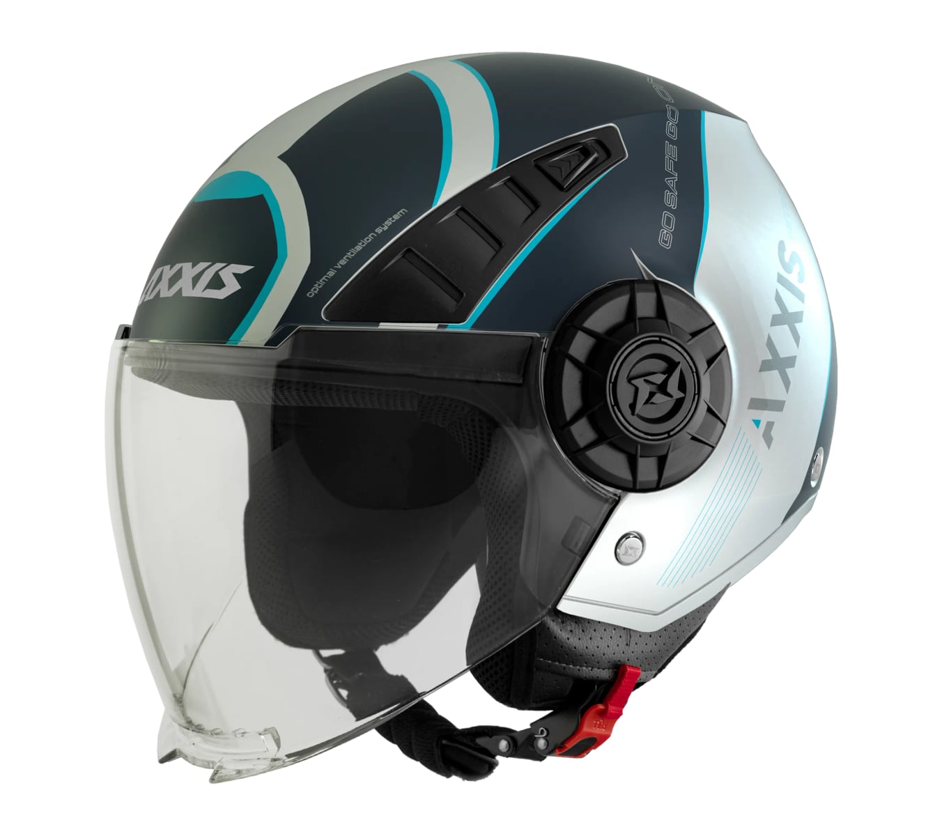 ღია ჩაფხუტი AXXIS METRO S TECHNO A7, ფოტო 1