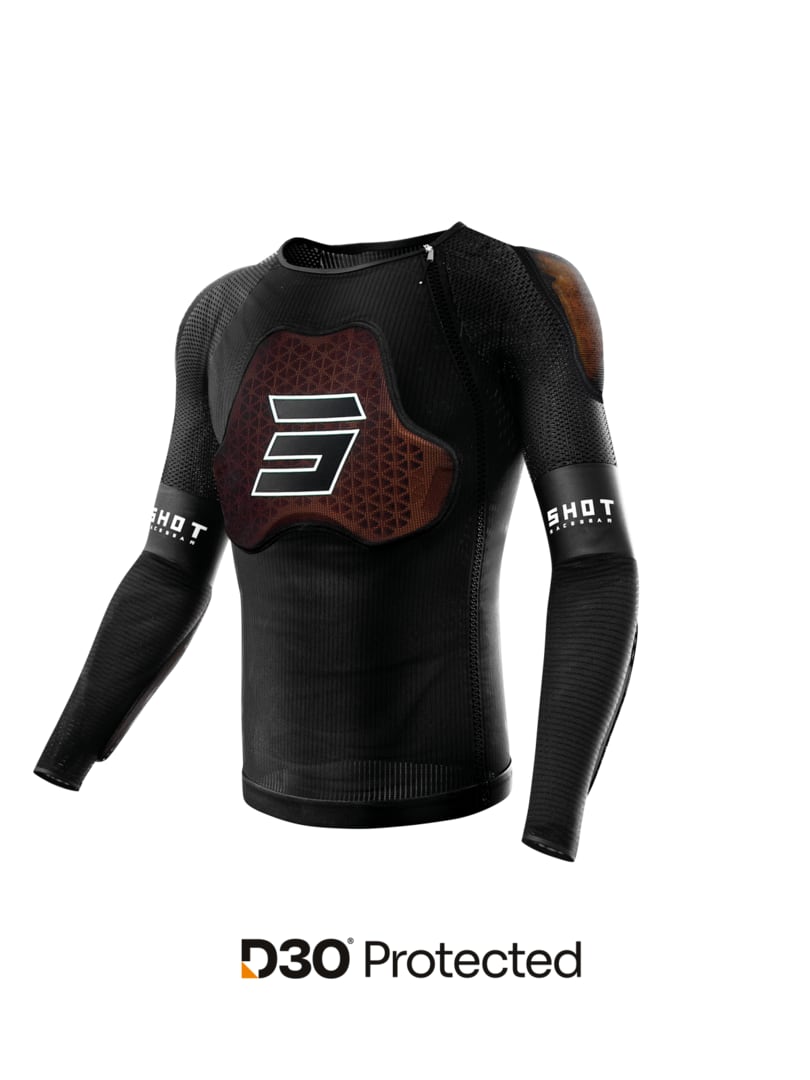 SHOT VEST RACE_D3O BLACK, ფოტო 1