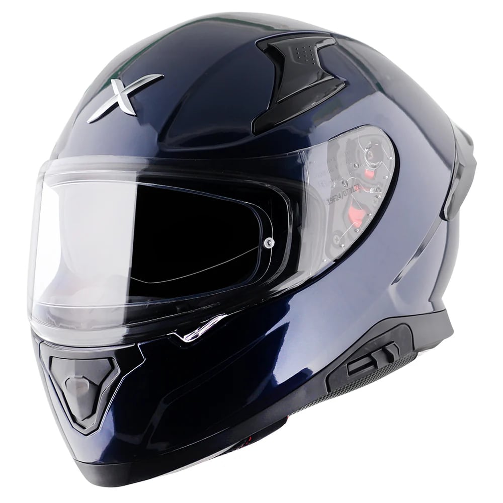 AXOR APEX დახურული ჩაფხუტი SOLID DEEP BLUE GLOSS, ფოტო 1