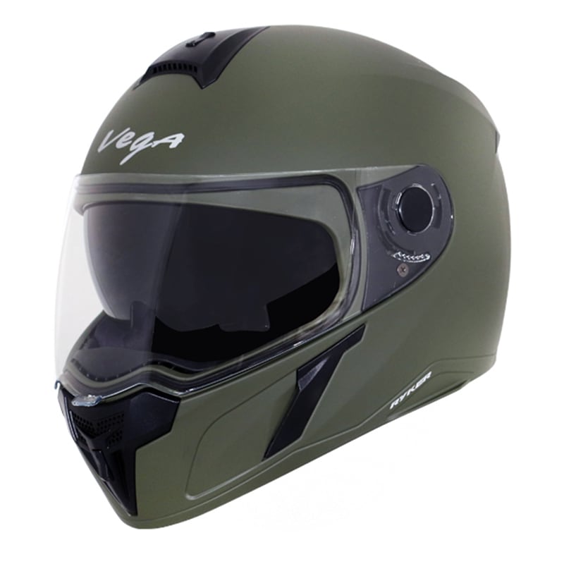 Vega დახურული ჩაფხუტი Ryker D/V Dull Battle Green, ფოტო 1