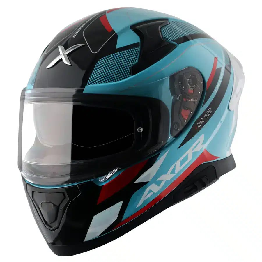 AXOR APEX დახურული ჩაფხუტი TURBINE BLUE, ფოტო 1